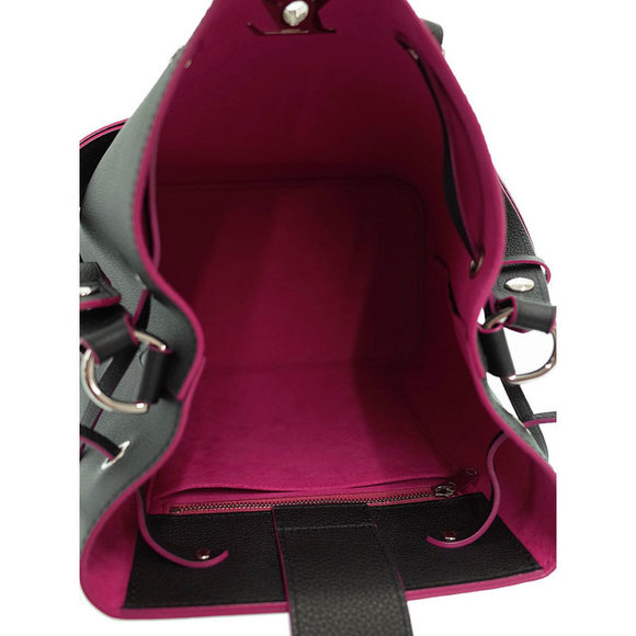 Louis Vuitton Lock Me Bucket Shoulder Bag Noir - Picture 3 of 5